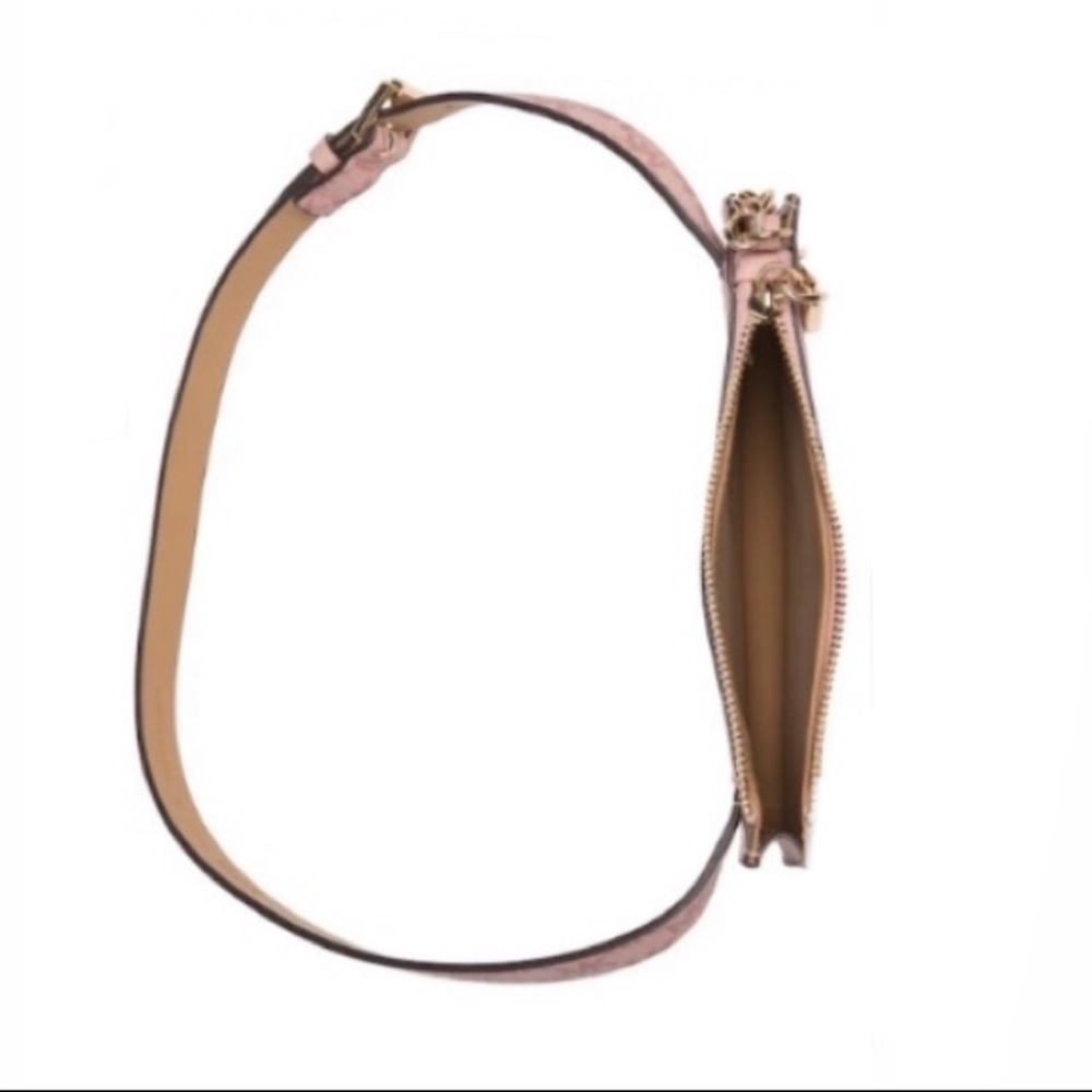 Michael Kors Pink Pull Chain Belt Bag - Picture 6 of 14